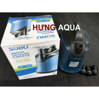 Máy Bơm chìm - máy bơm hồ cá - bơm chìm hút đáy 360 độ WP 500D 55W, WP-700D hoặc WP-7500B chính hãng (mẫu mới nhất)