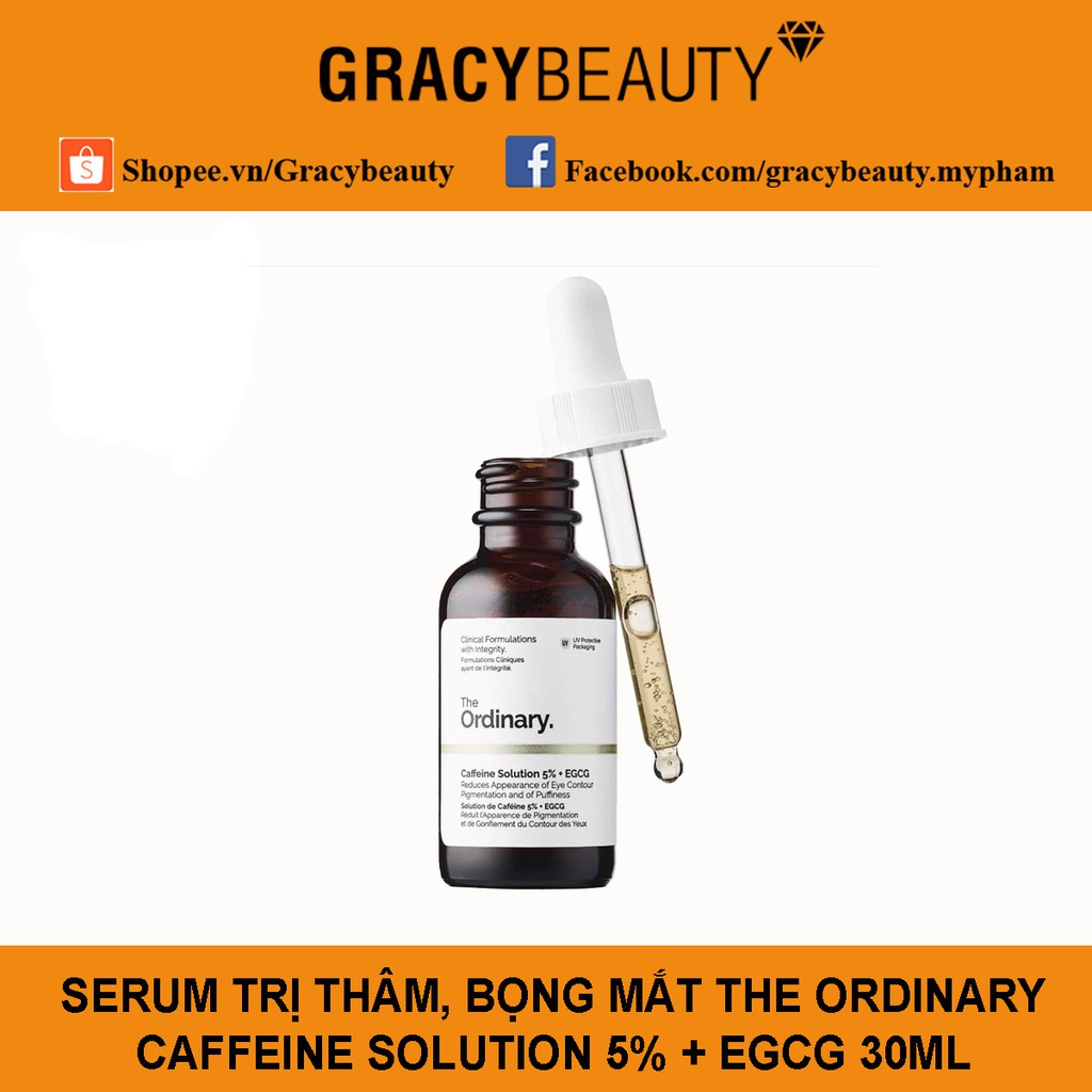 Tinh chất dưỡng da mắt The Ordinary Caffeine Solution 5% + EGCG 30ml