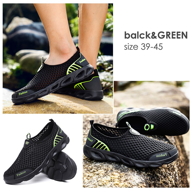 Giày Đi Biển Lưới Thoáng Khí Cho Nam | BigBuy360 - bigbuy360.vn