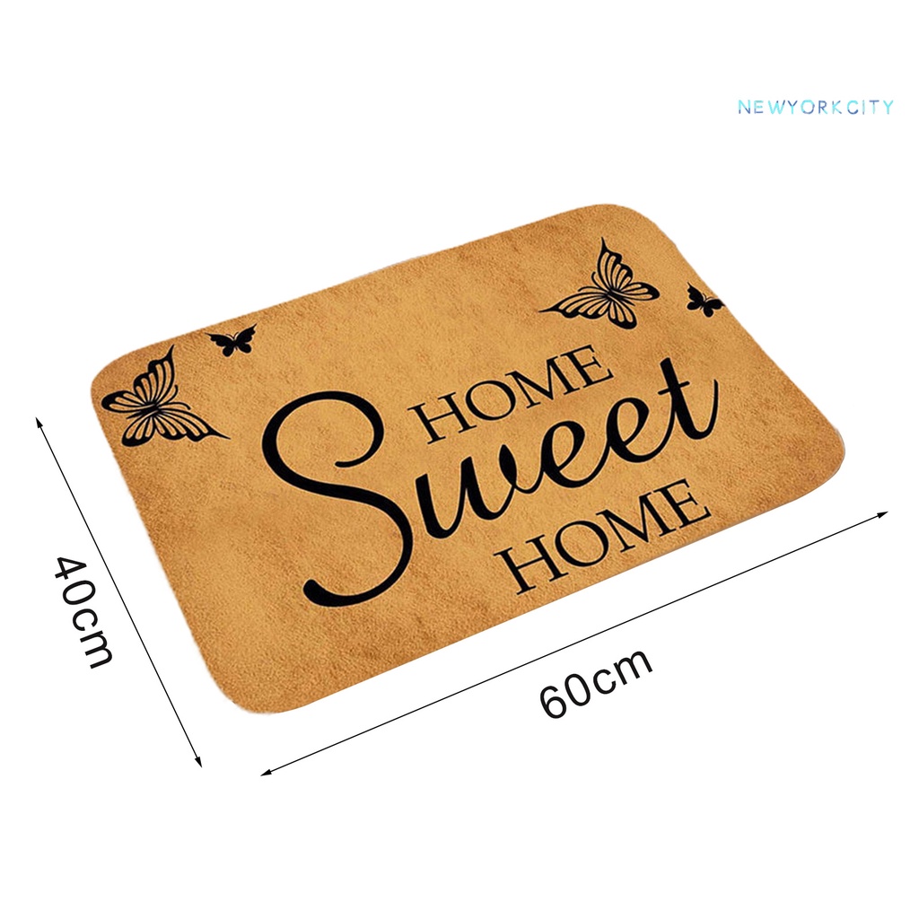 Thảm lót sàn Chống Trượt Bằng Vải Flannel Dày Dành Cho Phòng Tắm