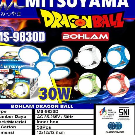 Bóng Đèn Led Hình Dragon Ball Ms 9830d 30w