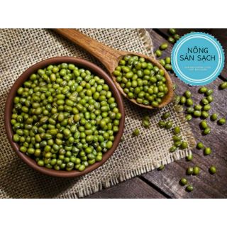 1kg hạt đậu xanh nguyên vỏ Organic chưa biến đổi gen