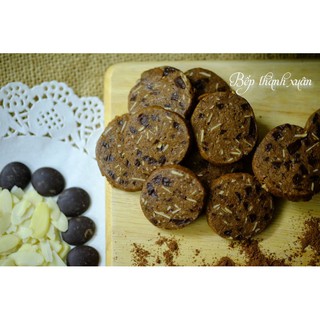 Chocolate Almond Cookie 300g (bánh quy socola hạnh nhân)