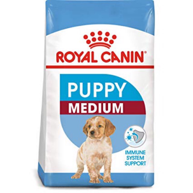 [THỨC ĂN CHÓ ROYAL CANIN MEDIUM JUNIOR 4KG (Tặng 1 gói Sample 50g)