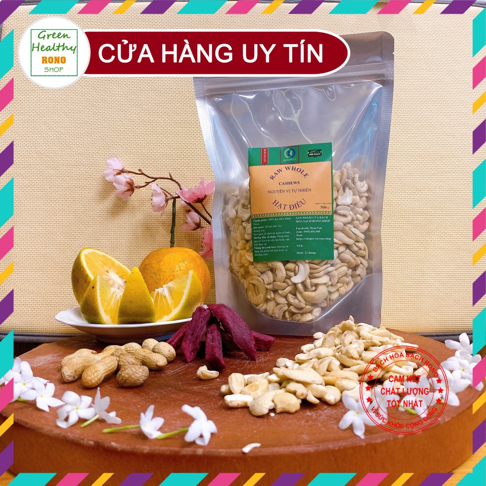 ✅ 500 Gr Hạt điều rang mộc vỡ đôi Bình Phước