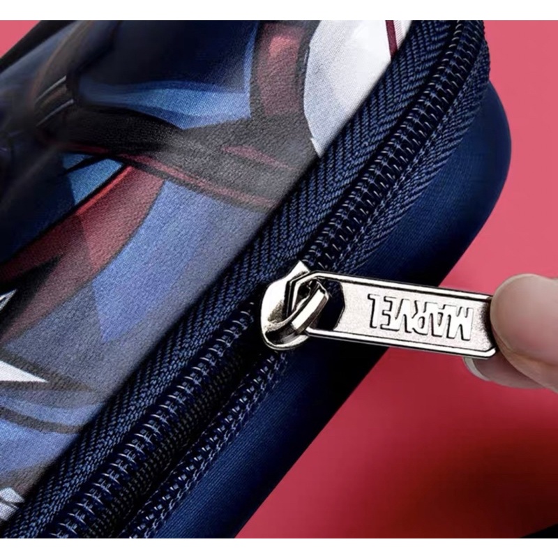 Túi viết hộp bút 3D siêu anh hùng marvel ironman người nhện