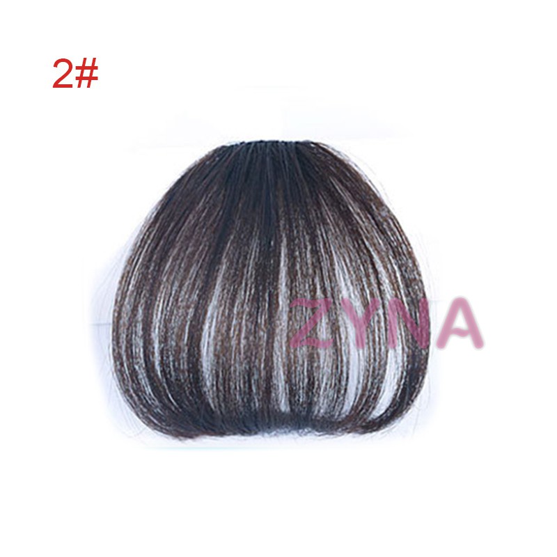 [Hàng mới về] Tóc mái giả dạng kẹp mini sợi tổng hợp hỗ trợ nối tóc cố định tiện lợi