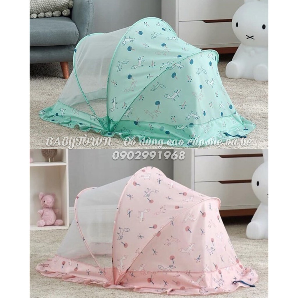 Mùng/màn chụp Linsoo/Kiluta gấp gọn cao cấp cho bé