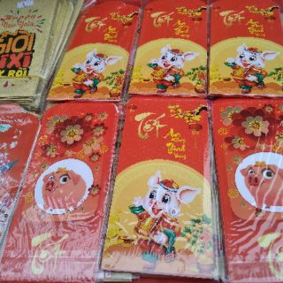PHONG BAO LÌ XÌ 6 CÁI
