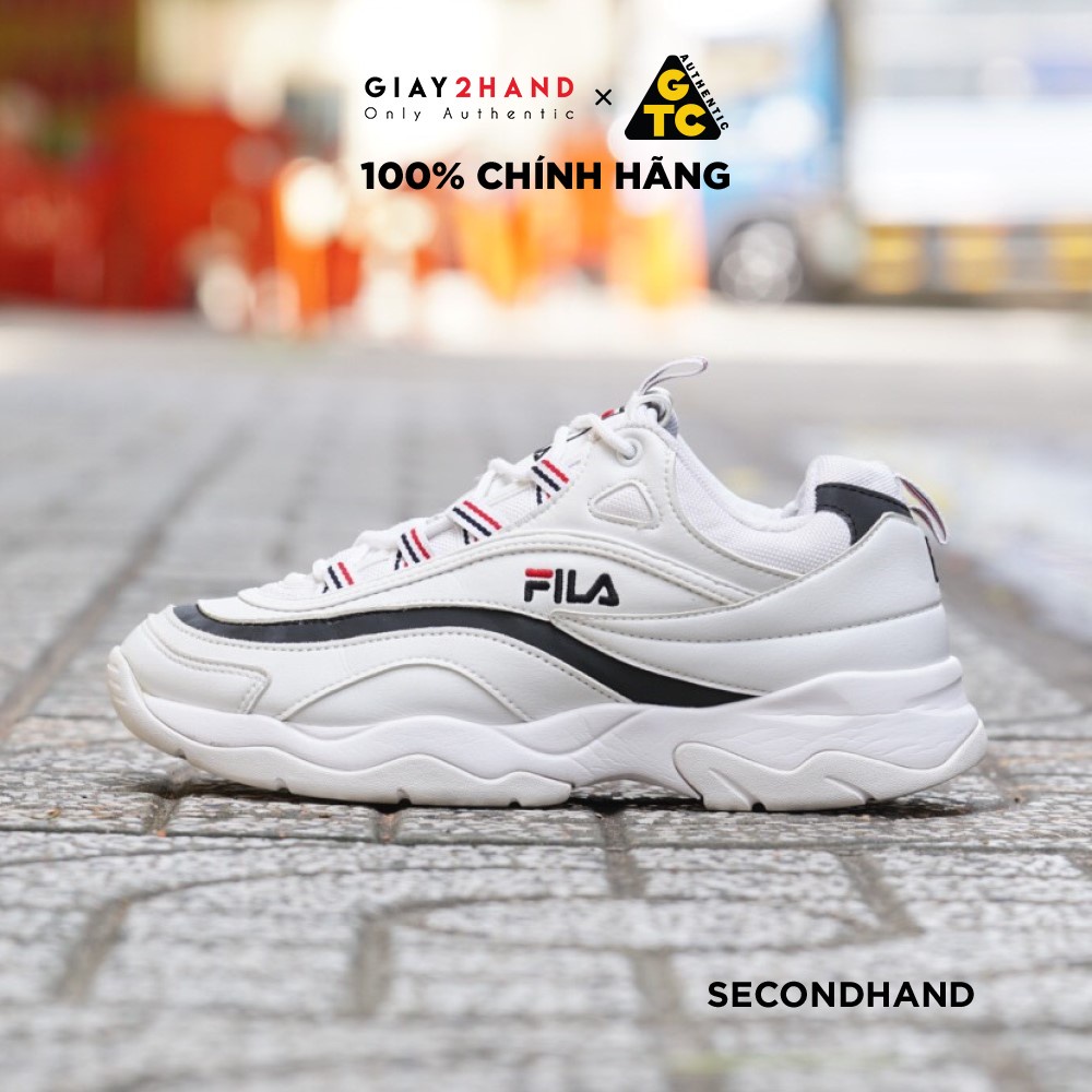 Giày thể thao FILA RAY FS1SIB1165X-WBK - CŨ CHÍNH HÃNG