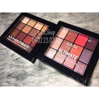Phấn mắt Nyx Ultimate và Sugar High