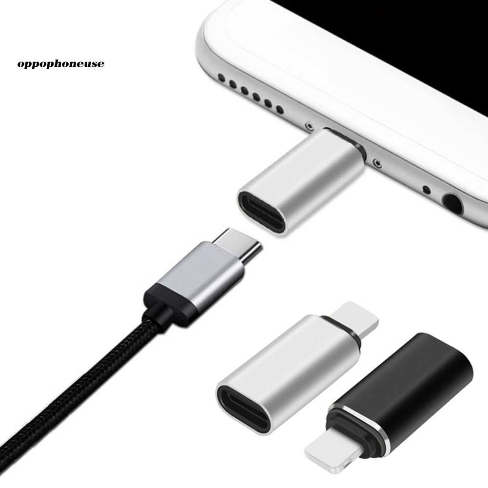 Đầu Chuyển Đổi 3a Mini Type-C Sang 8pin Cho Ipad Iphone | BigBuy360 - bigbuy360.vn