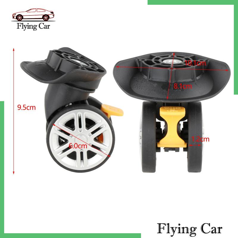 Set 2 Bánh Xe Thay Thế Xoay 360 Độ A19 Dành Cho Túi Du Lịch