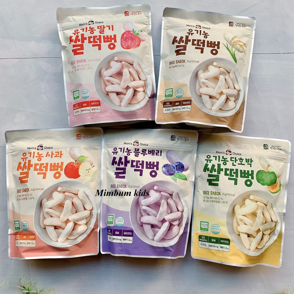 BÁNH GẠO HỮU CƠ MOM’S CHOICE 25G