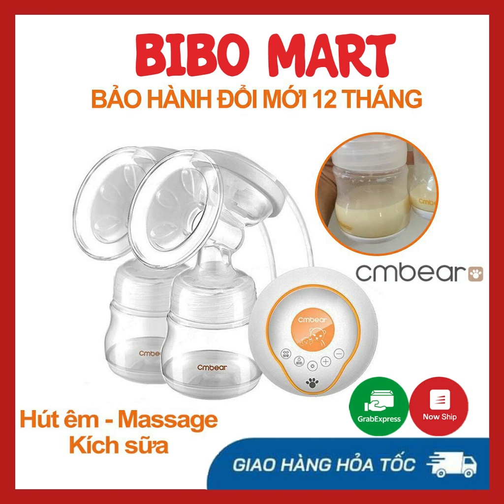 Máy hút sữa điện đôi Cmbear CHÍNH HÃNG - Bảo hành 12 tháng