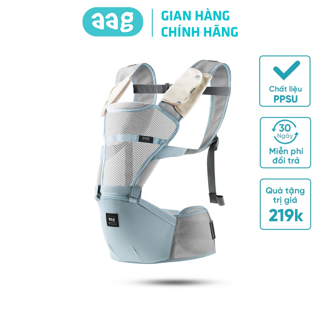 Địu em bé 6 tư thế đa năng chống gù lưng AAG019 địu cho bé 0 đến 36 tháng an toàn tiện lợi