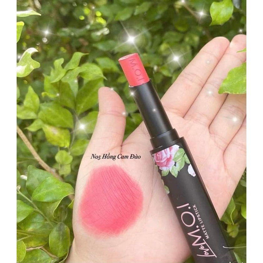 Son môi Hồ Ngọc Hà BST son thỏi LOVE M.O.I BY THÙY TIÊN phiên bản 2022 - MOI Cosmetics