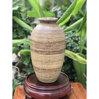Bình Hoa Gốm Sứ Bát Tràng Mộc Dáng Bomm
