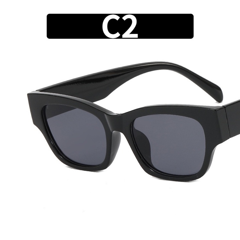 Kính Mát Mắt Mèo Chống Tia UV Màu Sắc Kẹo Ngọt Phong Cách Retro Hàn Quốc Cho Nữ