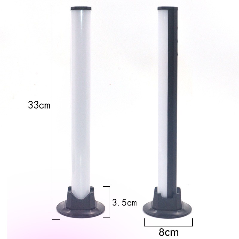 Combo Cặp 2 đèn led RGB cảm âm nháy theo nhạc Loại Lớn Cao 33Cm Điều Khiển App tự động