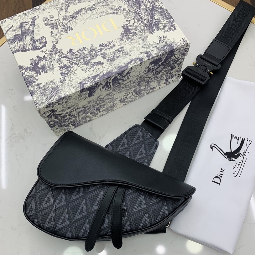 Túi đeo chéo Dior vát yên ngựa LA 2022 on web fullbox