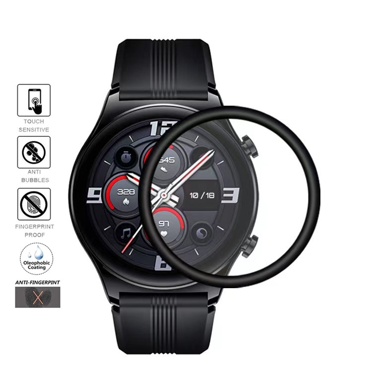 Miếng Dán Bảo Vệ Màn Hình Viền Cong 3D Cho Huawei Honor Watch GS3 GS 3