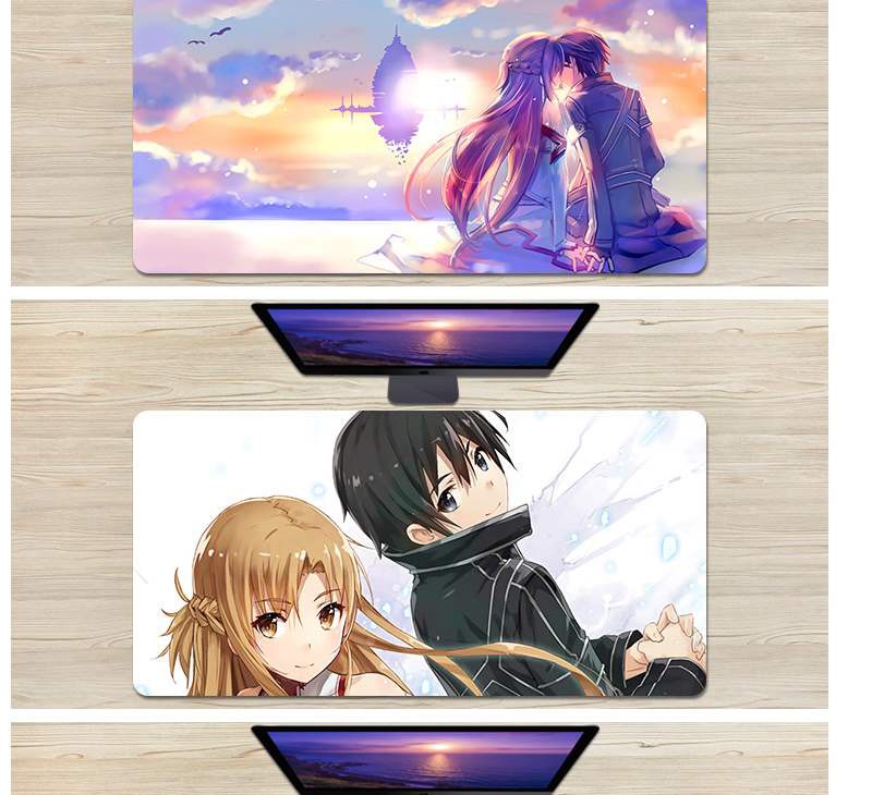 Tấm Lót Chuột Và Bàn Phím In Hình Anime Sword Art Online Yaina Tongren Youjichao