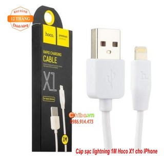 Dây cáp sạc lightning 1M Hoco X1 cho IPhone
