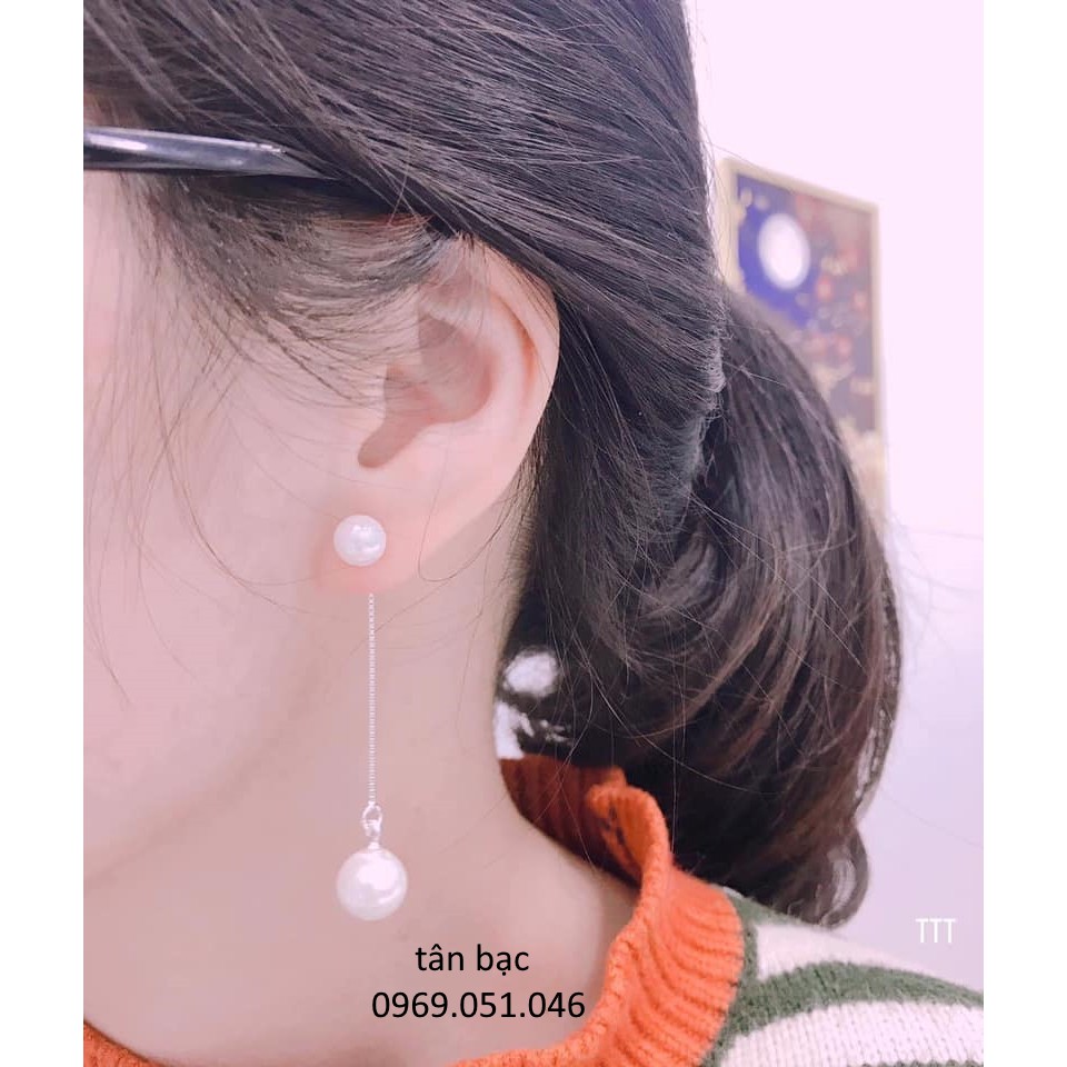 bông tai kiểu dáng tua dài , kết hợp với tà áo dài , shop đảm bảo không xinh , không lộng lẫy shop xin đền lại tiền ạ hi