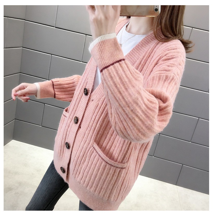 Áo khoác len dáng dài Basic LBS18 mới nhất 2020