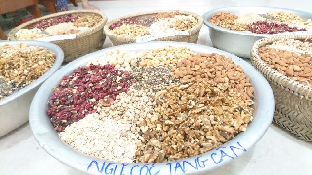 1kg NGŨ CỐC TĂNG CÂN 17 LOẠI HẠT MẸ TÔM