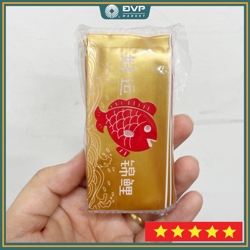 Túi đựng kẹo nougat 4 x 9cm (xấp 100) - Đại Vạn Phát