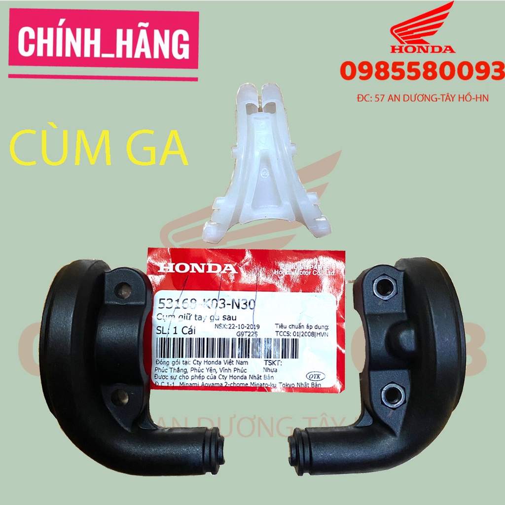 Bộ cùm giữ tay ga xe winner. Chính hãng honda