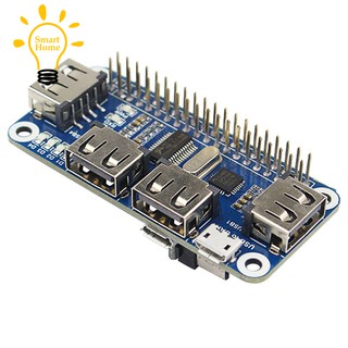 Bộ bảng mở rộng USB hub 4 cổng cho Raspberry Pi 3 / 2 / Zero W