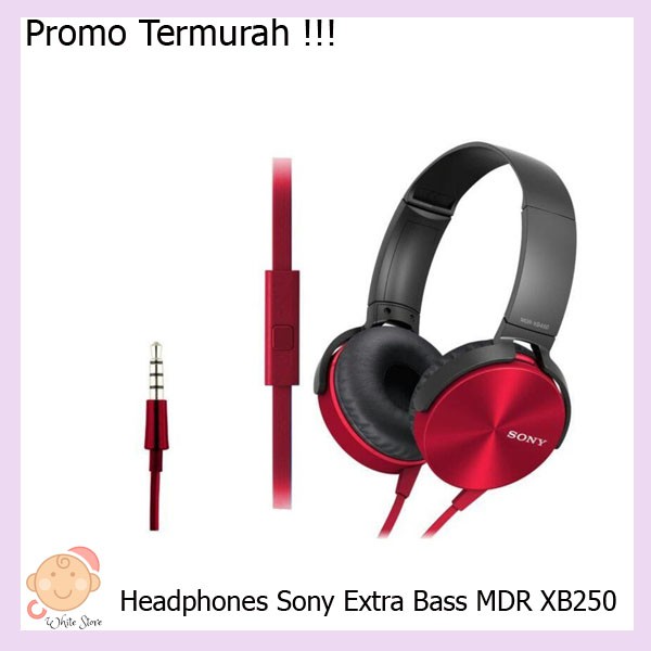 Tai Nghe Chụp Tai Sony Mdr Xb250 Xb250