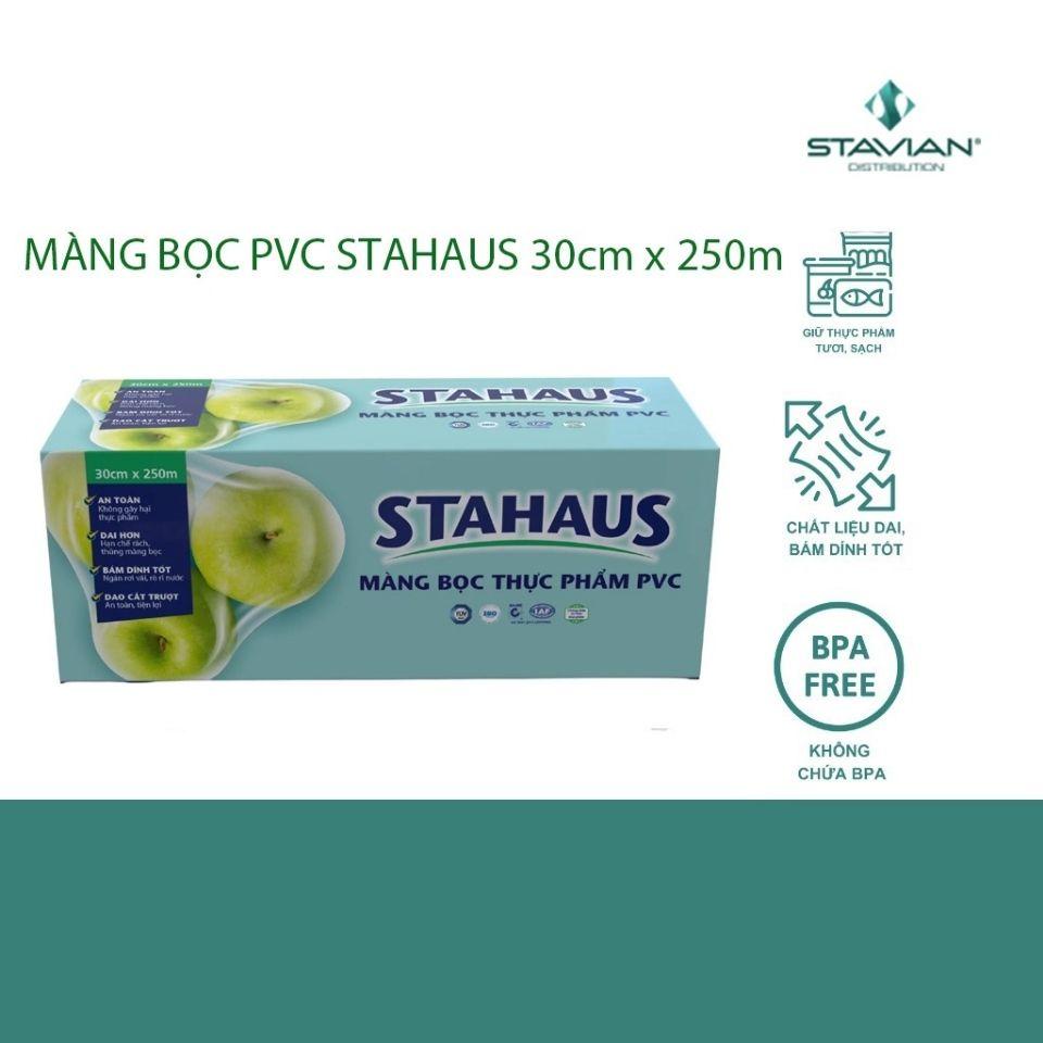 Màng bọc thực phẩm PVC STAHAUS 30cmx250m