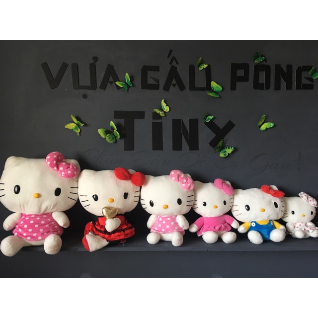 Set 6 kitty 20-40cm cực cute