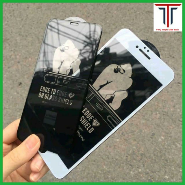 [CHÍNH HÃNG] KÍNH CƯỜNG LỰC 3D KINGKONG FULL MÀN DÀNH CHO IPHONE - HẠN CHẾ BÁM VÂN TAY