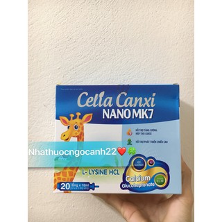 Celia Canxi Nano Mk7 phát triển chiều cao, kích thích ăn ngon, cho xương chắc khoẻ chống còi xương, loãng xương