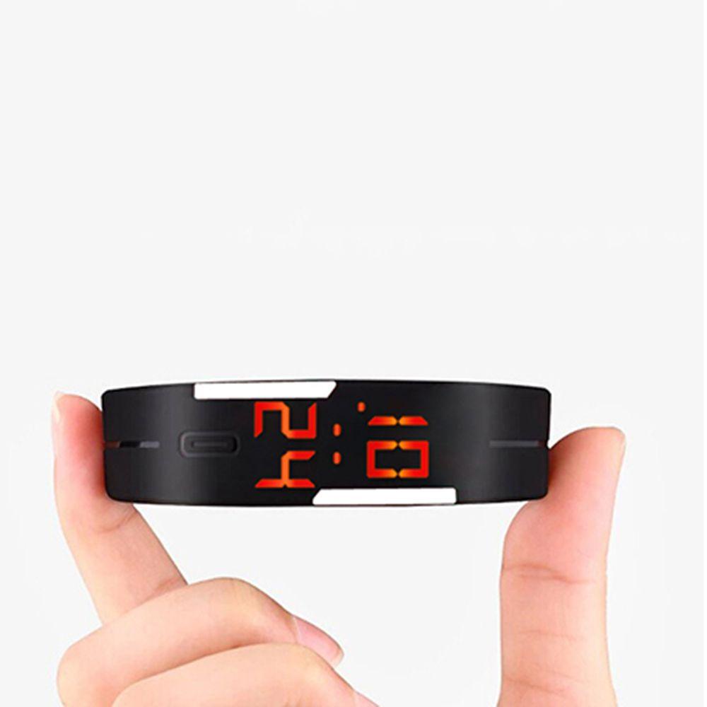 Đồng Hồ Thể Thao GLENES Thời Trang Unisex Với Dây Đeo Silicone Và Đèn LED Cảm Ứng Chạm