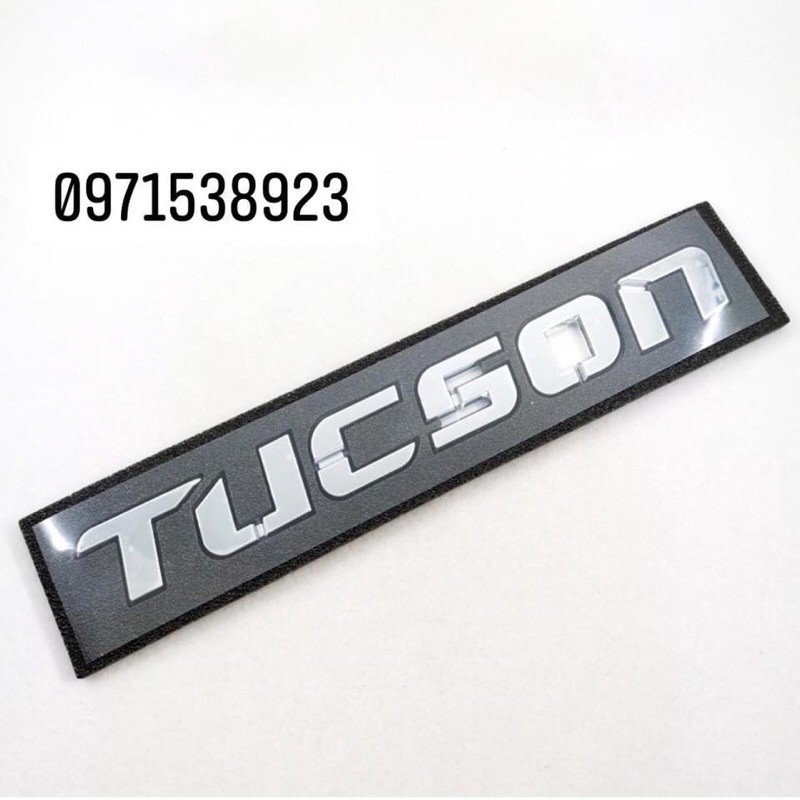 Logo chữ nổi huyndai tucson xịn chính hãng