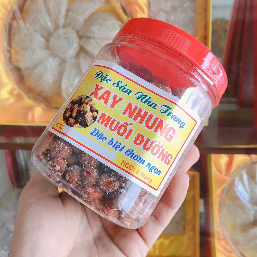 Xay nhung hũ 300gram - say nhung lắc muối ớt