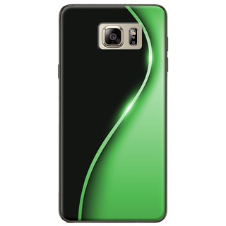 Ốp lưng Samsung Galaxy Note 4, Note 5, Note 7, Note 8, Note 9 in hình Đường cong xanh