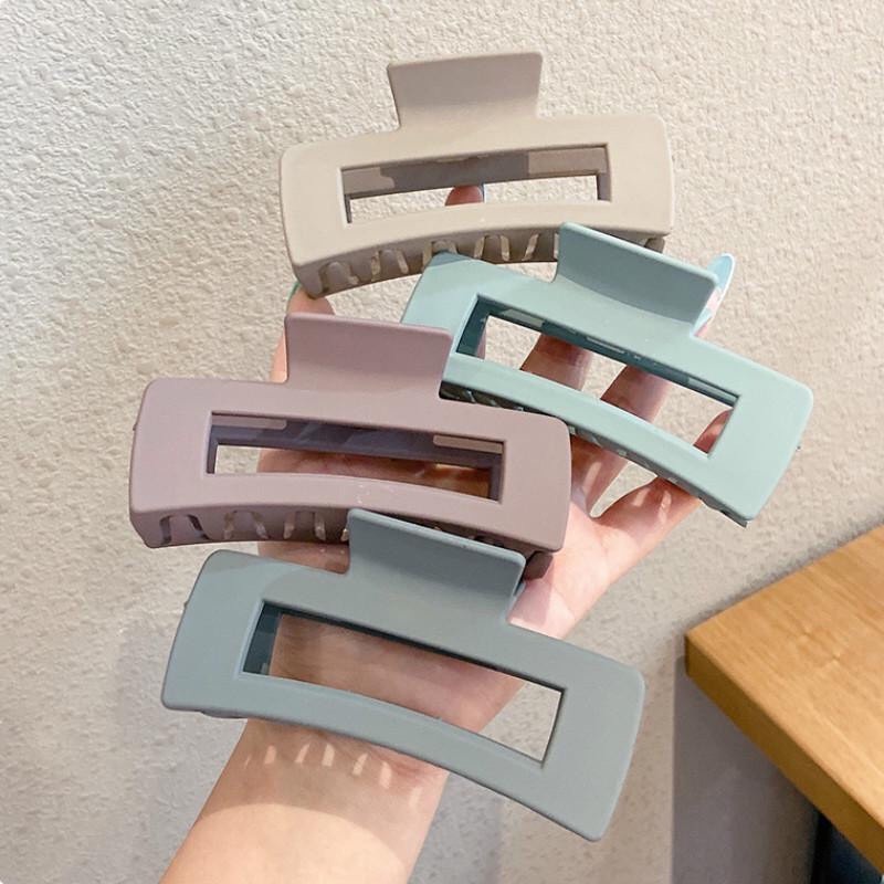 24 mẫu Kẹp tóc càng cua nhám Hàn Quốc nhiều kiểu vintage giá sỉ hot trend pastel phụ kiện thời trang nữ