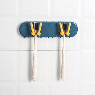 Toothbrush holder, cup holder, bathroom wall-mounted bathroom storage hook