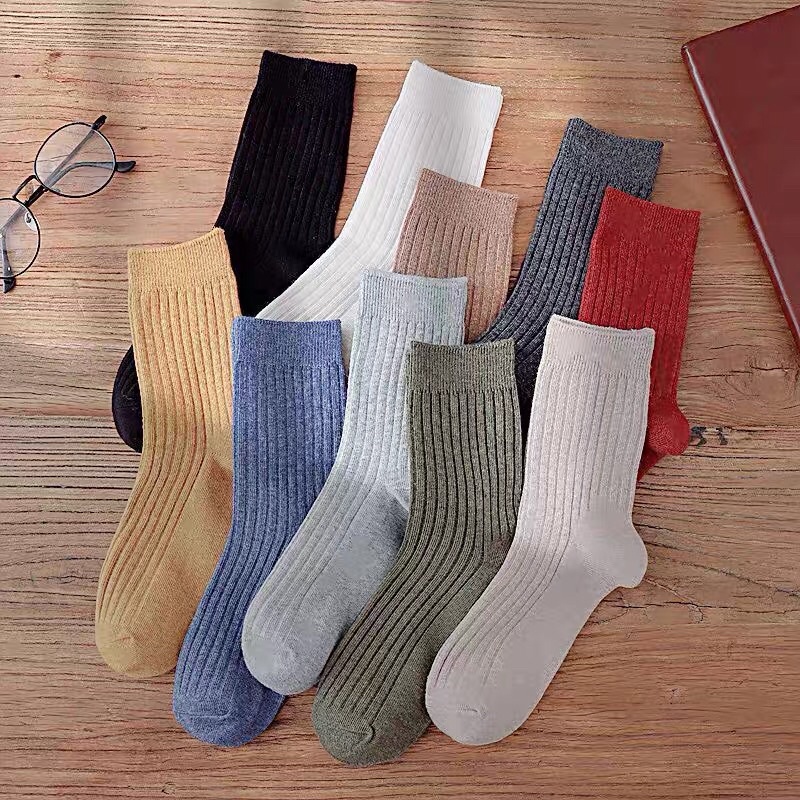 Tất cao cổ trơn nhiều màu