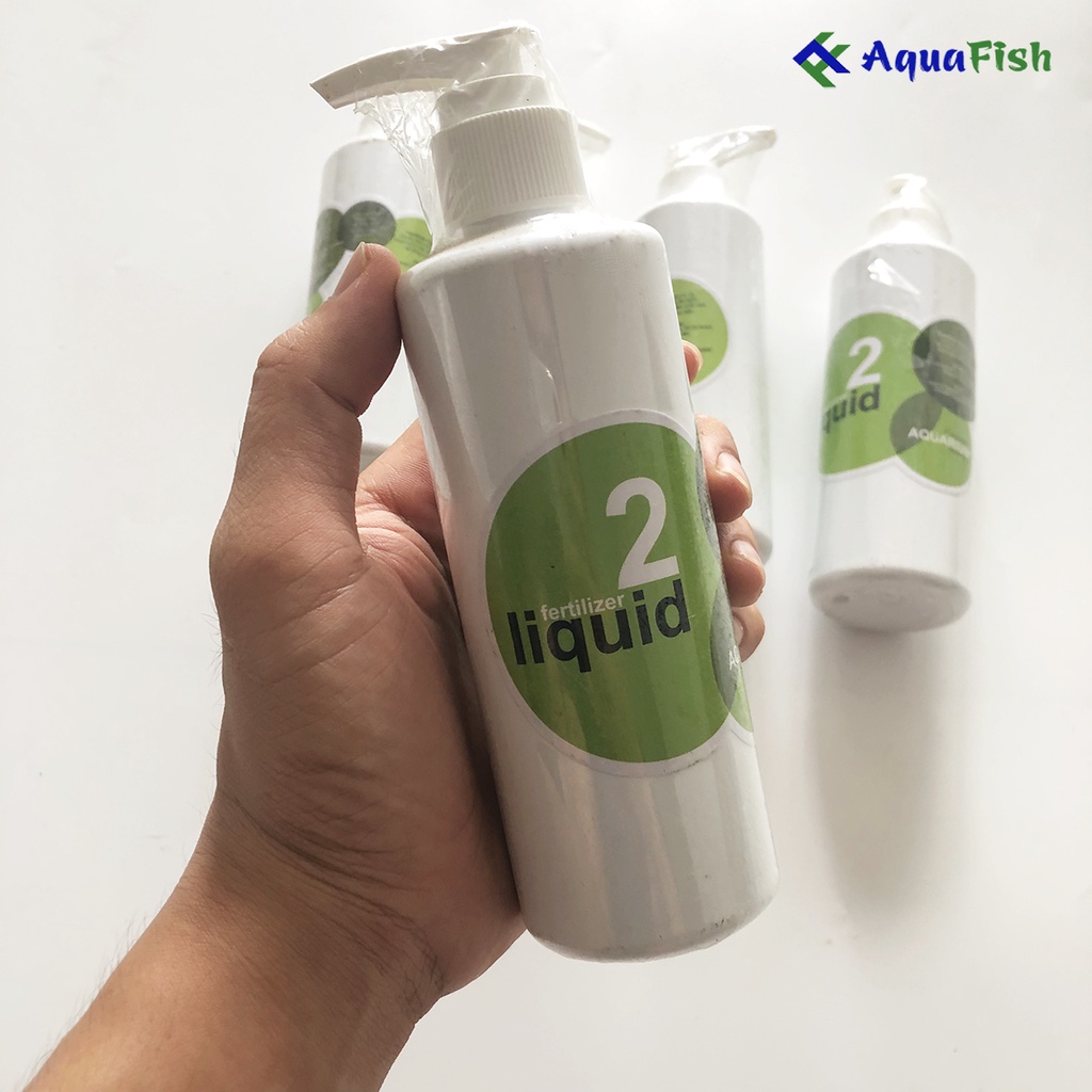 Phân nước dùng cho cây thủy sinh Fertilizer Liquid 2 lọ 250ml (giúp cây ra rễ ổn định, phát triển chồi non, tăng màu)