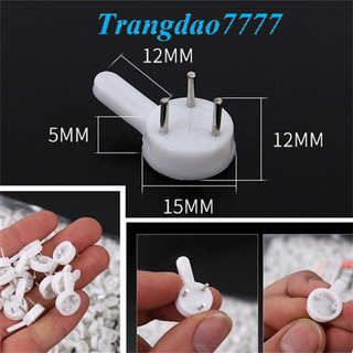 Đinh Ghim 3 Chấu Đóng Tường Treo Khung Tranh Móc Treo Ảnh Vật Dụng Không Cần Khoan Frame Picture Hanger