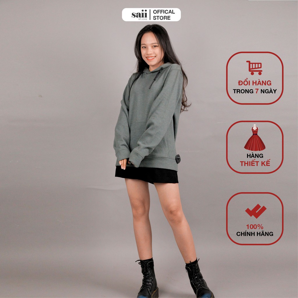 Áo Hoodie Form Rộng 🍀FREESHIP 🍀Áo Hoodie Nam Nữ Unisex Có Mũ KOO008