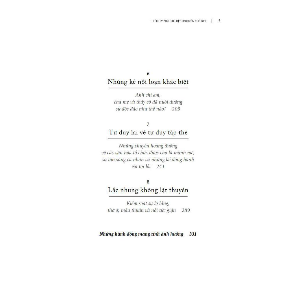 Sách - Tư Duy Ngược Dịch Chuyển Thế Giới - Originals: How Non-Conformists Move The World